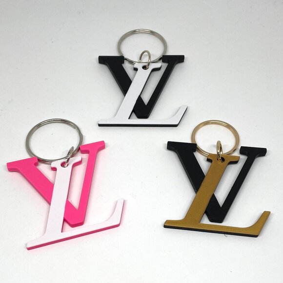 3D Printed LV Bogg Key Chain-LV Key Ring - Picture 2 of 6